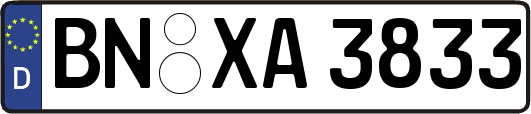 BN-XA3833