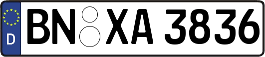 BN-XA3836