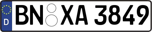 BN-XA3849