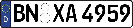 BN-XA4959