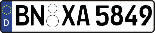 BN-XA5849
