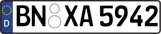 BN-XA5942