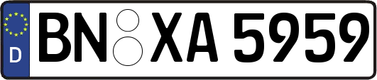 BN-XA5959