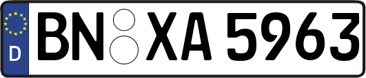 BN-XA5963