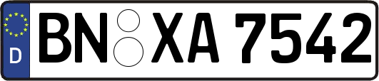 BN-XA7542