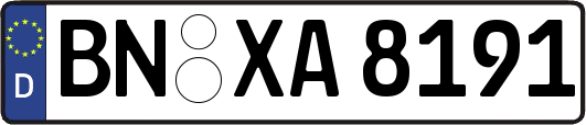 BN-XA8191