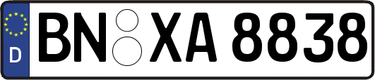 BN-XA8838