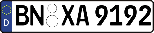 BN-XA9192