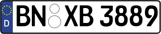 BN-XB3889