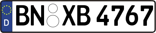 BN-XB4767
