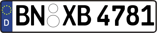 BN-XB4781