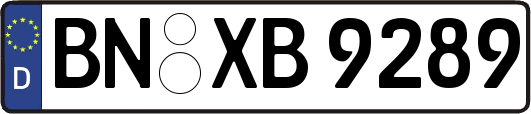 BN-XB9289