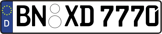 BN-XD7770