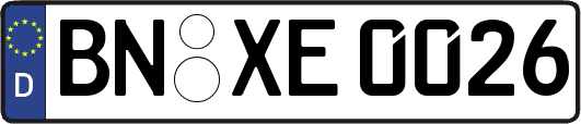 BN-XE0026