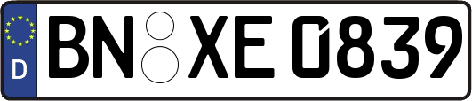 BN-XE0839