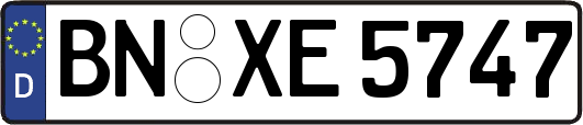 BN-XE5747