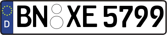 BN-XE5799