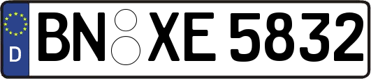 BN-XE5832
