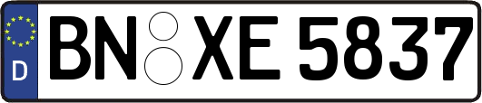 BN-XE5837