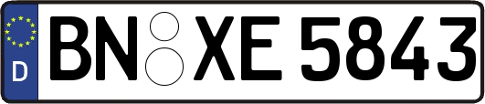 BN-XE5843