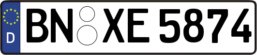 BN-XE5874