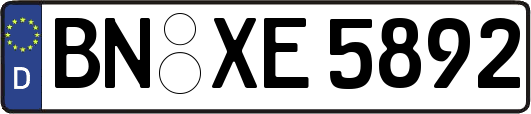 BN-XE5892