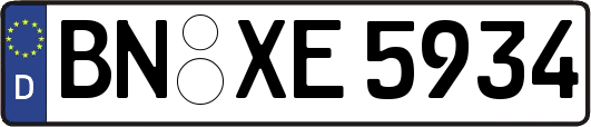BN-XE5934