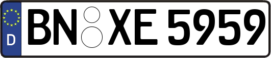 BN-XE5959