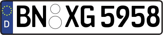 BN-XG5958