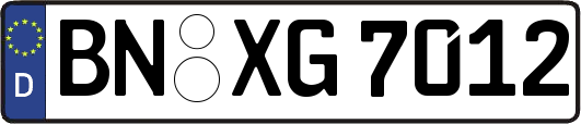 BN-XG7012