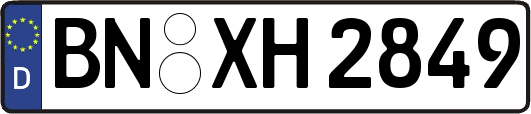 BN-XH2849