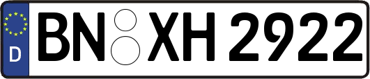 BN-XH2922