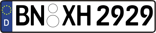 BN-XH2929