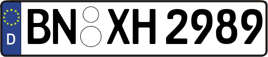 BN-XH2989