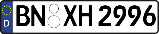 BN-XH2996