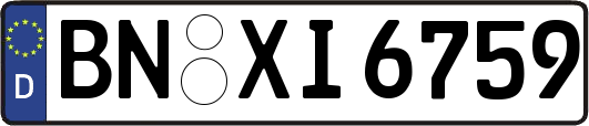 BN-XI6759