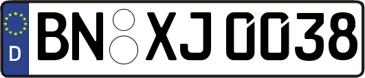 BN-XJ0038