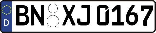 BN-XJ0167