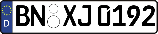 BN-XJ0192