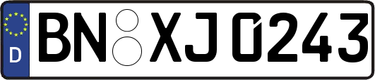 BN-XJ0243