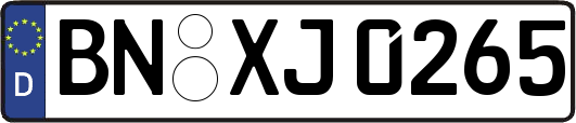 BN-XJ0265