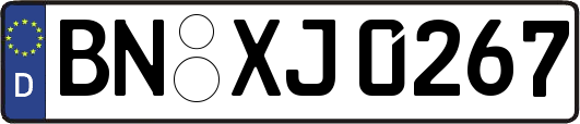 BN-XJ0267