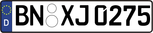 BN-XJ0275