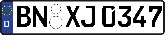 BN-XJ0347