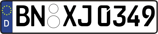 BN-XJ0349
