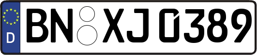 BN-XJ0389