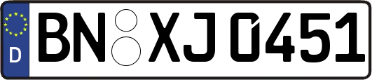 BN-XJ0451