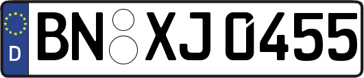 BN-XJ0455