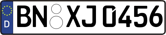 BN-XJ0456