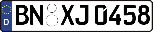 BN-XJ0458